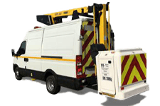 Truck Hire Birmingham - 12.5M Cherry Picker 3.5T - Van hire Birmingham